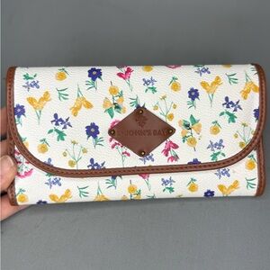 St. John’s Bay Floral Print Wallet Clutch